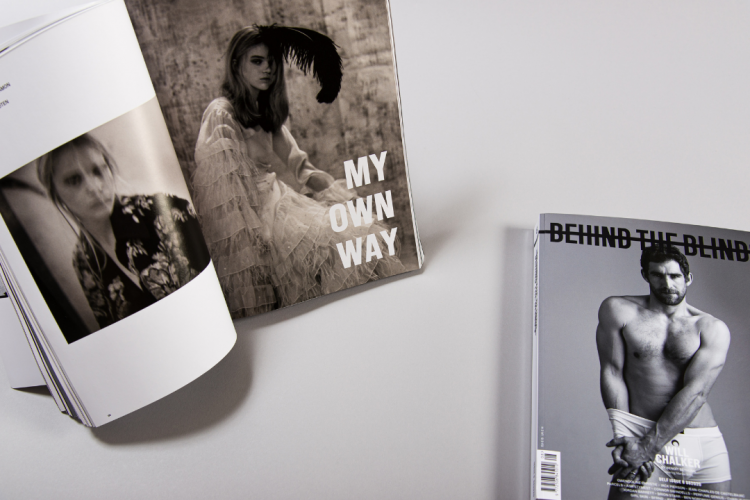Behind the blinds magazine printed by KOPA printing