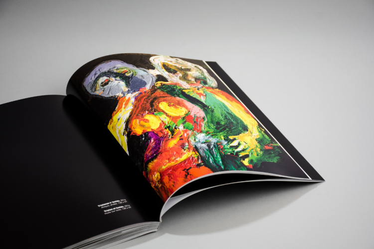 L‘expressionnisme contemporain art book printed by KOPA printing