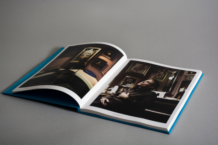 One on one hardcover photography book printed by KOPA printing