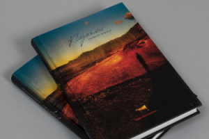 Wanderings hardcover photography book printed by KOPA printing